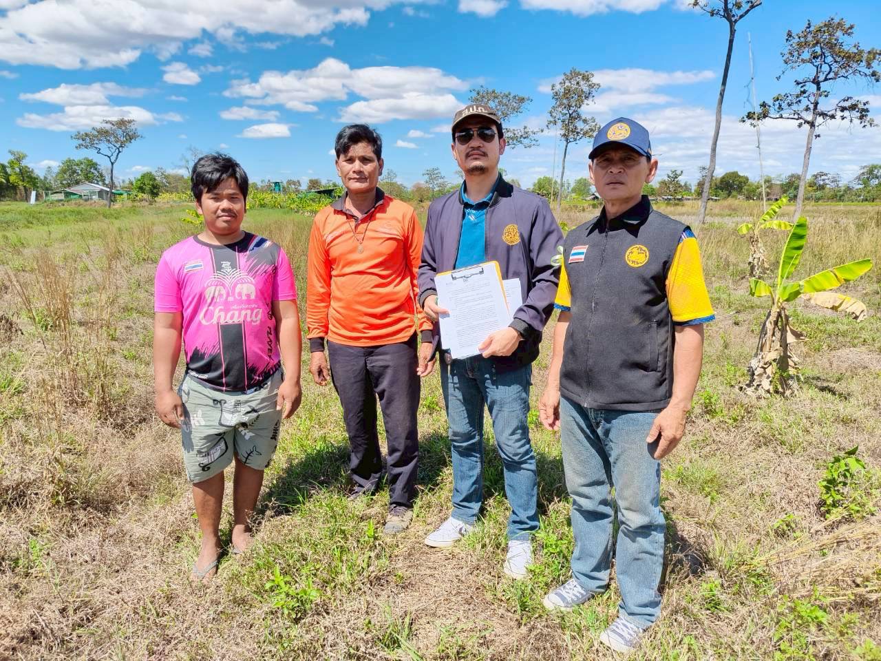 title - วันที่ 10-11 มีนาคม 2569 นายทินกร เพียภูเขียว ปฏิรูปที่ดินจังหวัดอุบลราชธานี มอบหมายให้เจ้าหน้าที่ ส.ป.ก.อุบลราชธานี ลงพื้นที่ ตำบลตบหู ตำบลบัวงาม อำเภอเดชอุดม และตำบลโพนเมือง อำเภอเหล่าเสือโก้ก ตรวจพบจุดความร้อนและพบการเผาในเขตปฏิรูปที่ดิน